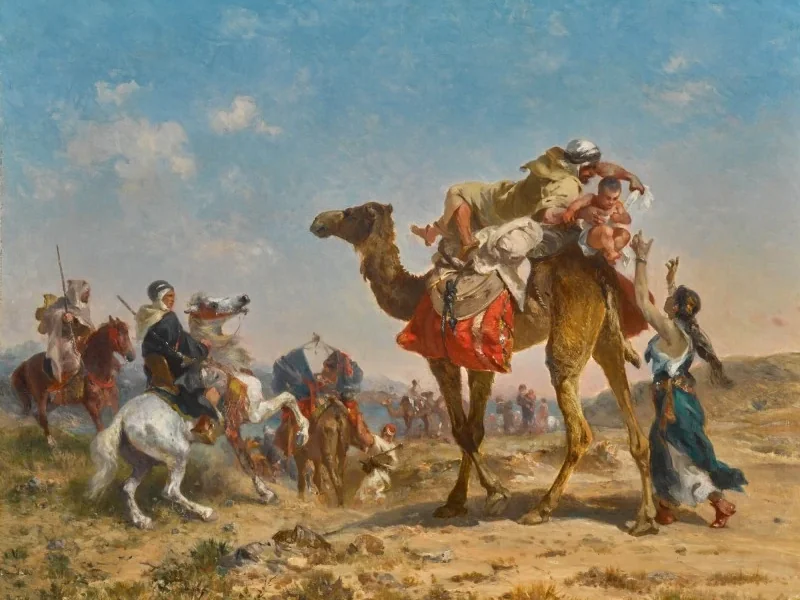 1827-Georges Washington - La partenza